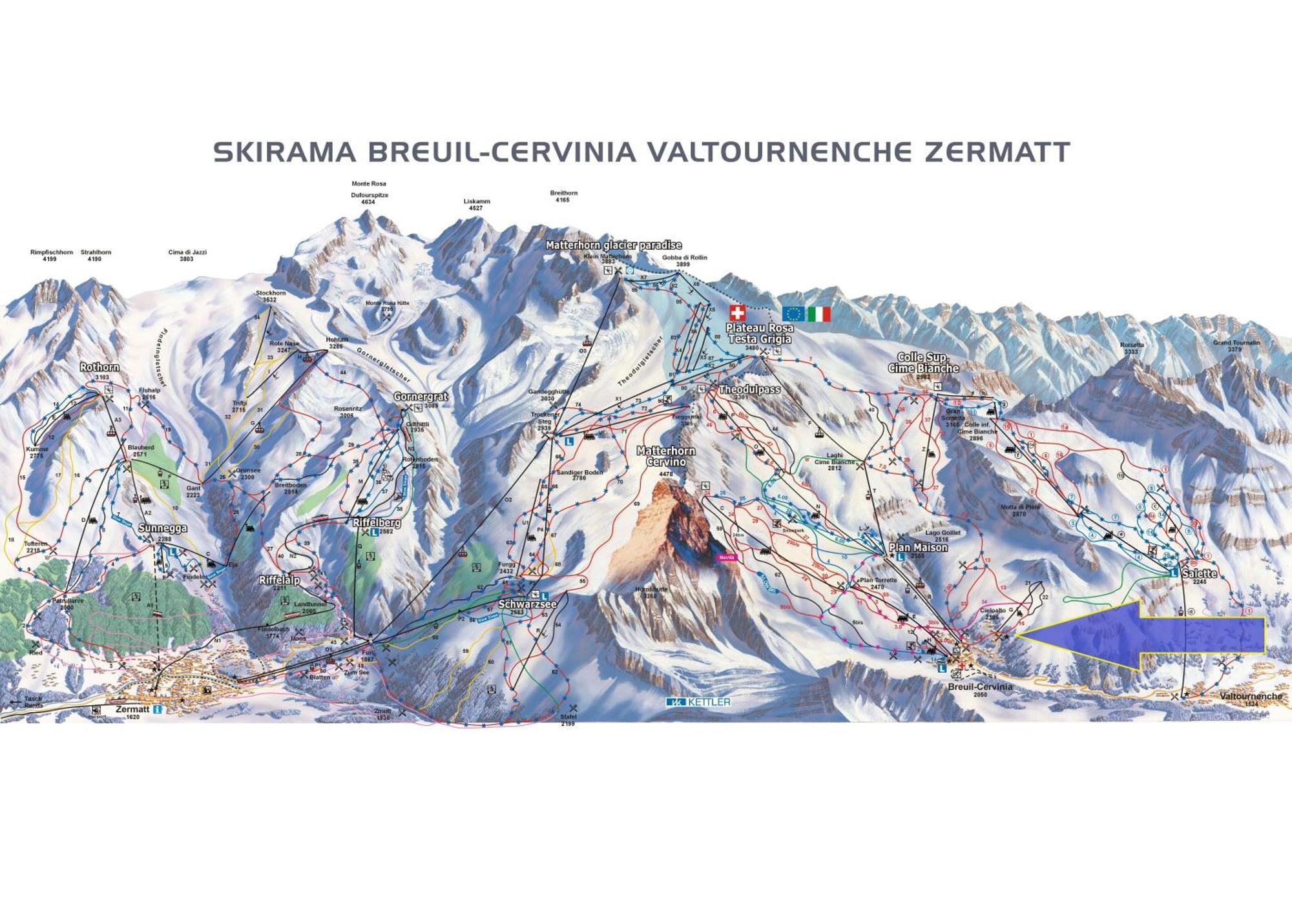 Soldanella Cervinia Apartment Vda Vacanze In Vetta Cir 0253 Breuil-Cervinia Exteriör bild